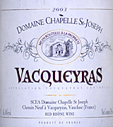 Domaine Chapelle St.-Joseph