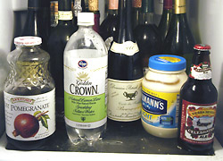 Wine in the fridge