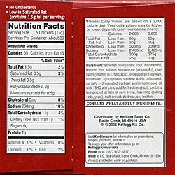 Saltines ingredients