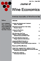 Journal of Wine Economics