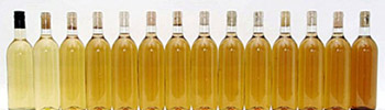 Which bottle has the screw cap?