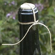 Hand-tied cork muzzle