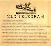 Old Telegram