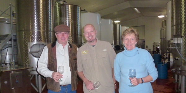 Flat Creek Estate personnel.
