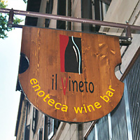 Il Vineto sign