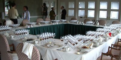 The tasting room