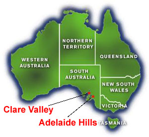 Map of Australia