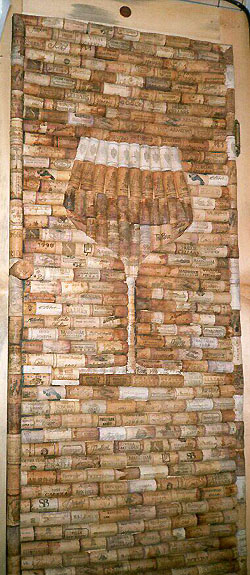 Cork door
